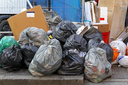 Professional waste removal team at work in Camberwell