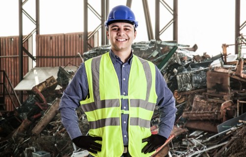 Variety of rubbish items cleared
